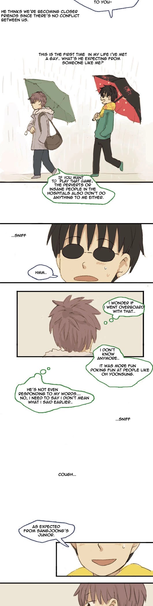 Welcome to Room #305! Chapter 16 page 6 - Chapter 16: Hom Who is Sick with a Cold