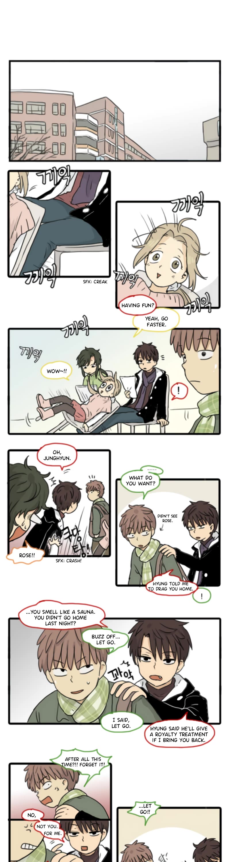 Welcome to Room #305! Chapter 162 page 3 - Chapter 162: Brrrrrr