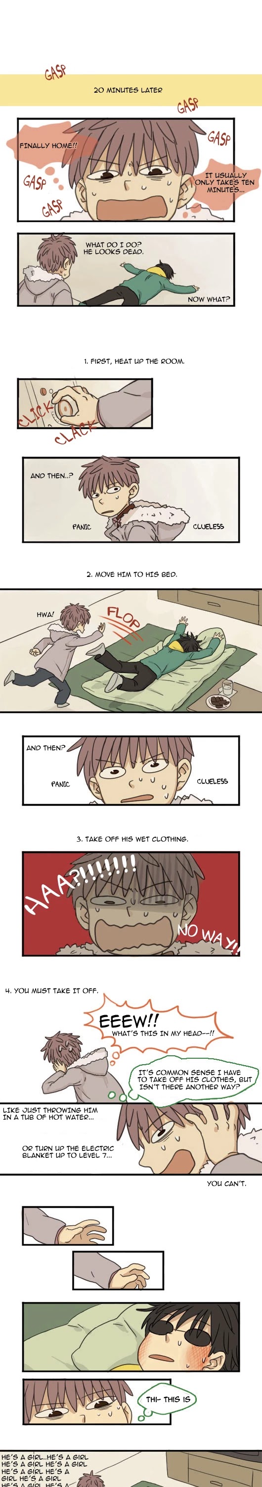 Welcome to Room #305! Chapter 17 page 3 - Chapter 17: Junghyun Who Faces Hardships