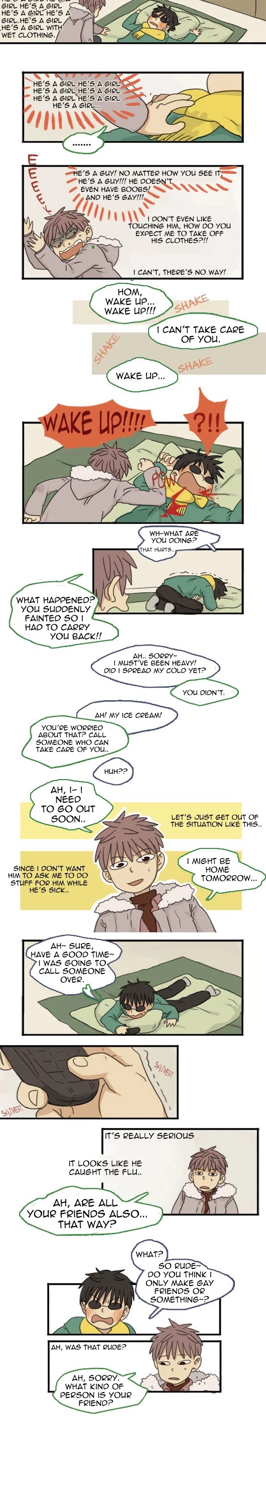 Welcome to Room #305! Chapter 17 page 4 - Chapter 17: Junghyun Who Faces Hardships