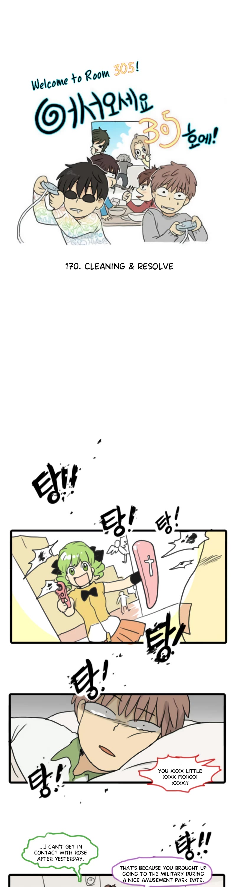 Welcome to Room #305! Chapter 170 page 4 - Chapter 170: Cleaning & Resolve