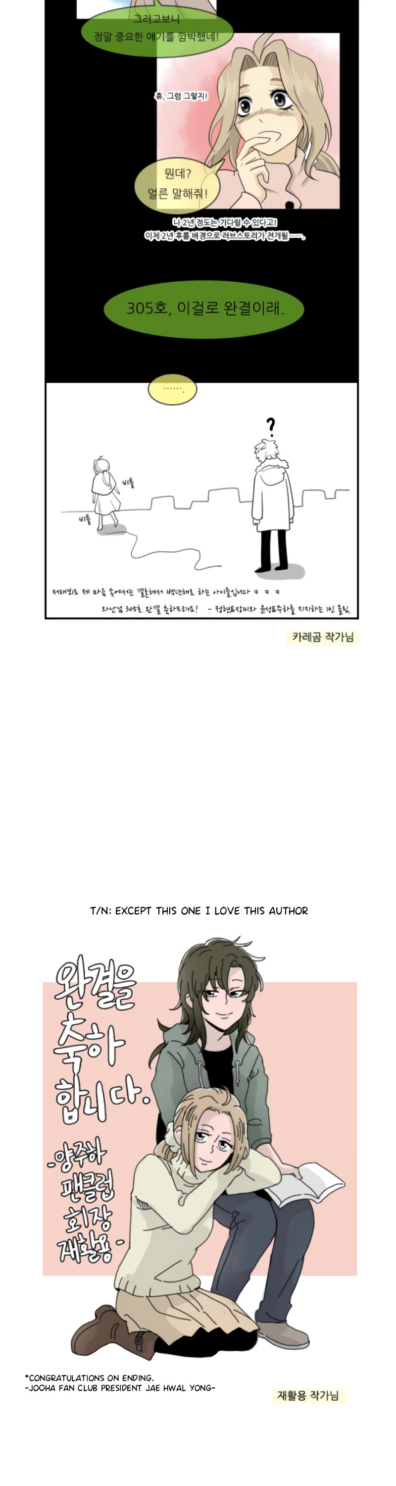 Welcome to Room #305! Chapter 172 page 11 - Chapter 172: Afterword.