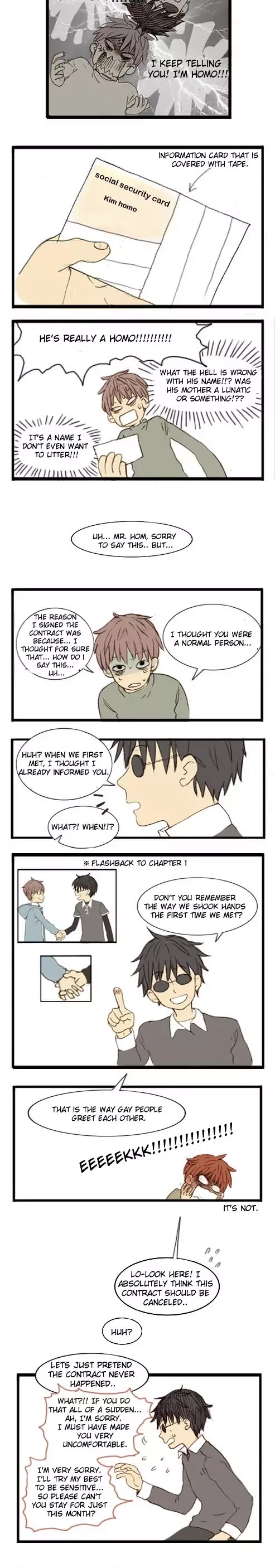 Welcome to Room #305! Chapter 2 page 4 - Chapter 2: Just for a Month
