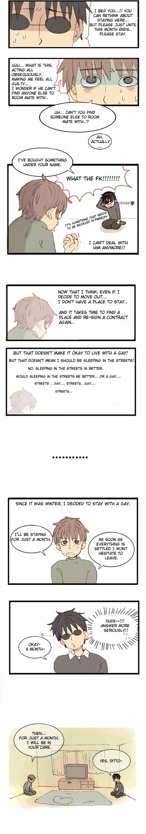 Welcome to Room #305! Chapter 2 page 5 - Chapter 2: Just for a Month