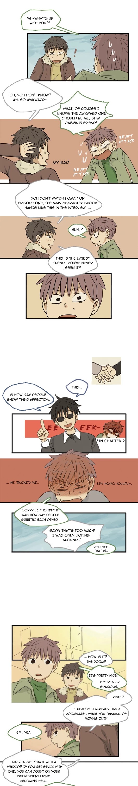 Welcome to Room #305! Chapter 23 page 2 - Chapter 23: I'm Going Now