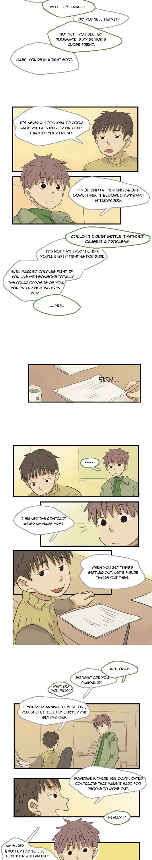 Welcome to Room #305! Chapter 23 page 3 - Chapter 23: I'm Going Now