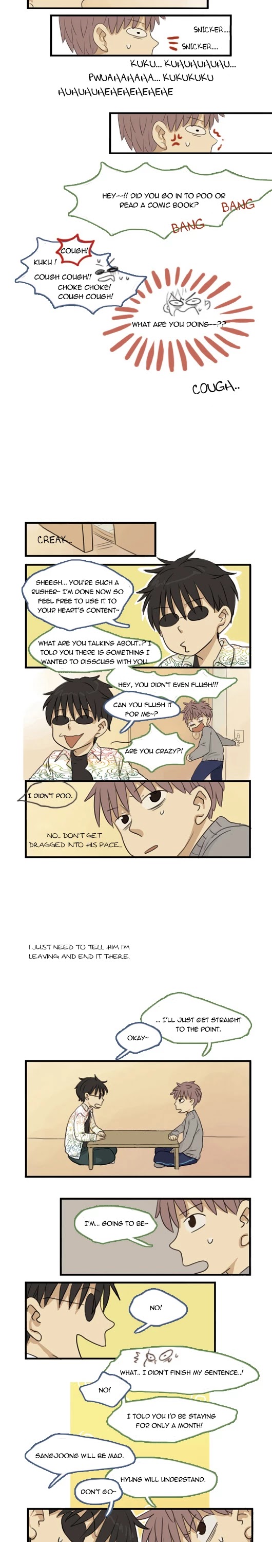 Welcome to Room #305! Chapter 23 page 5 - Chapter 23: I'm Going Now