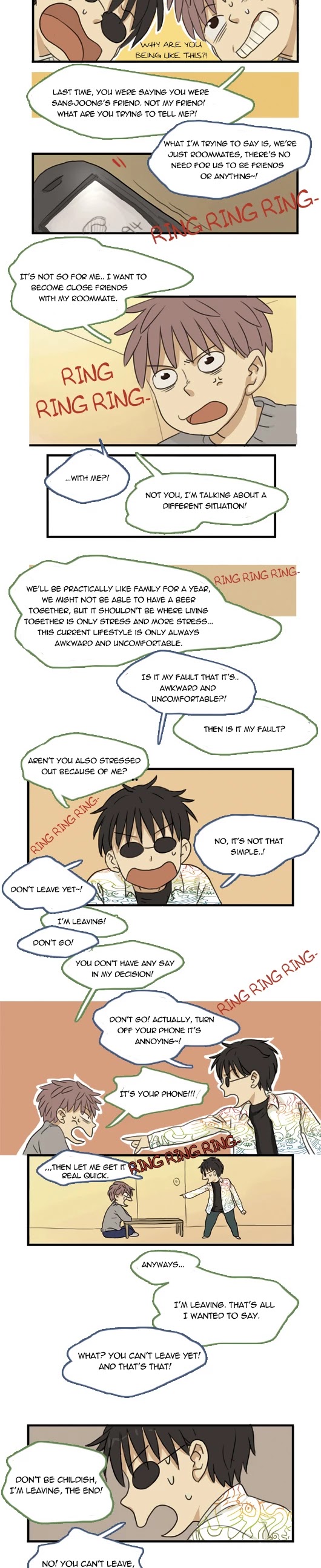 Welcome to Room #305! Chapter 23 page 6 - Chapter 23: I'm Going Now