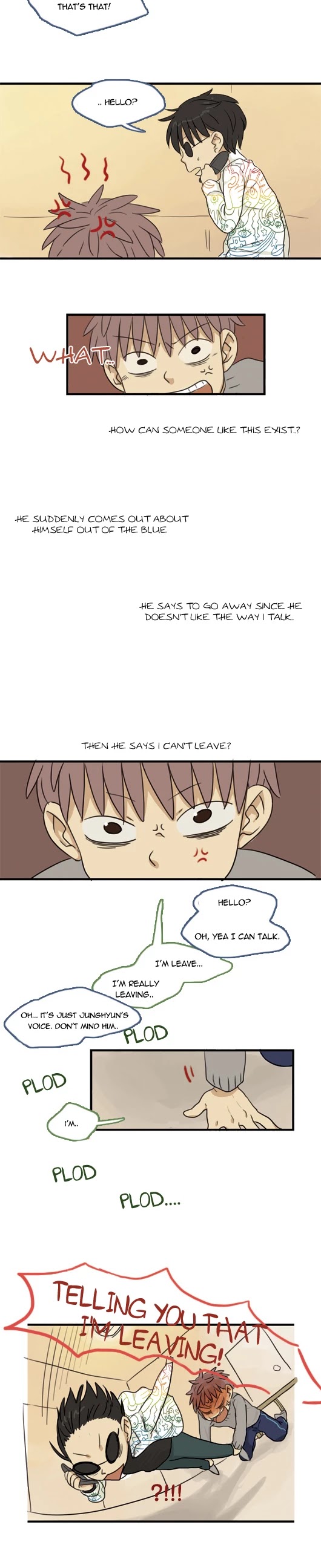 Welcome to Room #305! Chapter 23 page 7 - Chapter 23: I'm Going Now