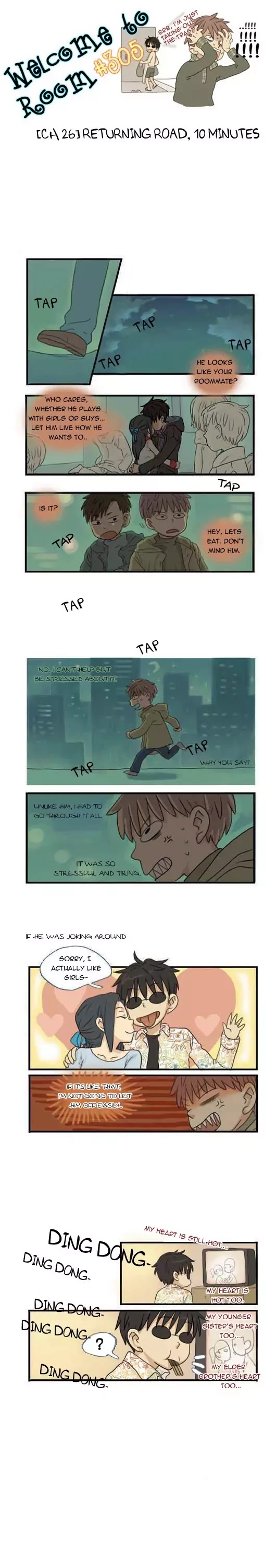 Welcome to Room #305! Chapter 26 page 1 - Chapter 26: Returning Road, 10 Minutes