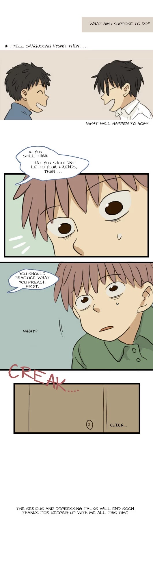 Welcome to Room #305! Chapter 31 page 8 - Chapter 31: People Who Lie, Lie Again, and Again