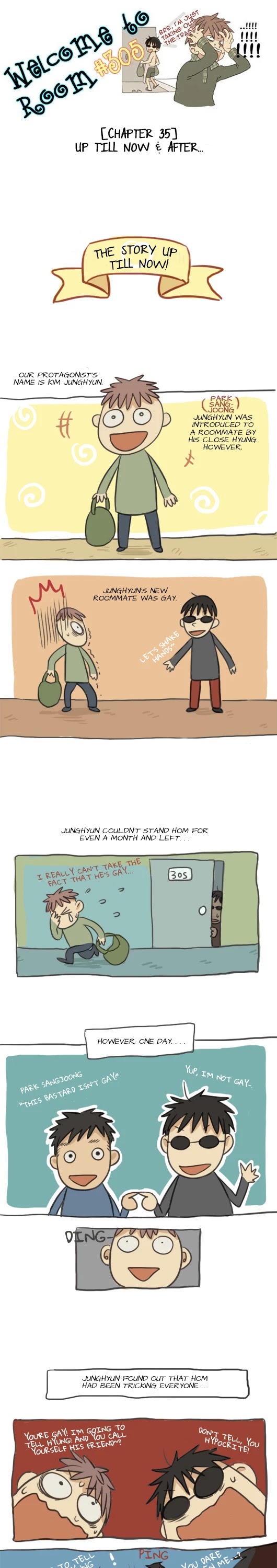Welcome to Room #305! Chapter 35 page 1 - Chapter 35: Up Till Now & After
