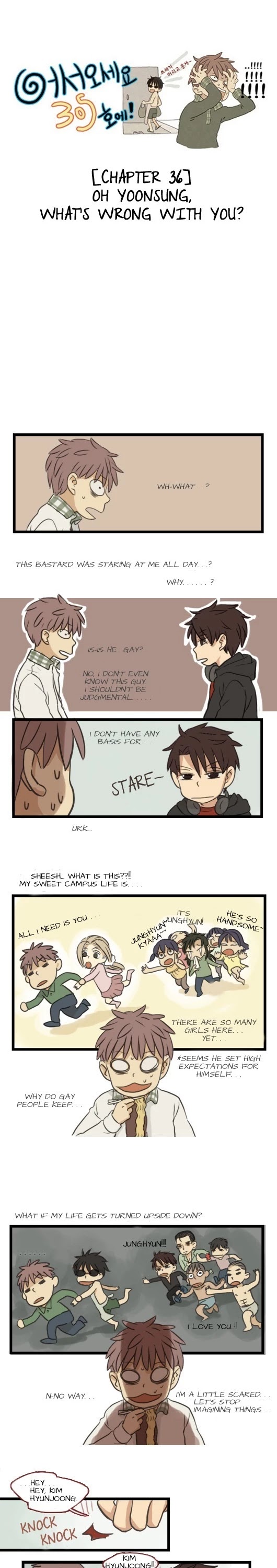 Welcome to Room #305! Chapter 36 page 1 - Chapter 36: Oh Yoonsung, What's Wrong with You?