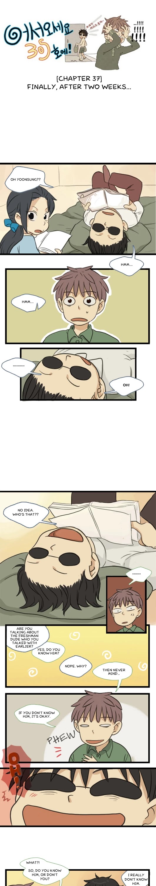 Welcome to Room #305! Chapter 37 page 1 - Chapter 37: Finally, after Two Weeks...