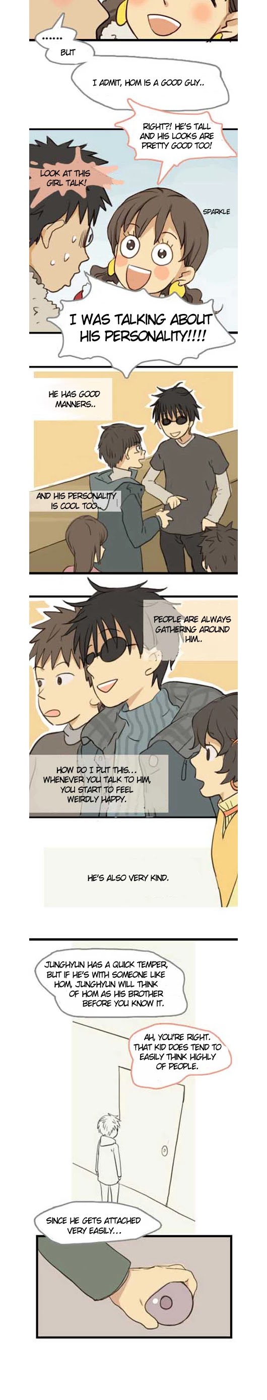 Welcome to Room #305! Chapter 4 page 7 - Chapter 4: Those That Compliment Each Other, Junghyun Who Is Displeased