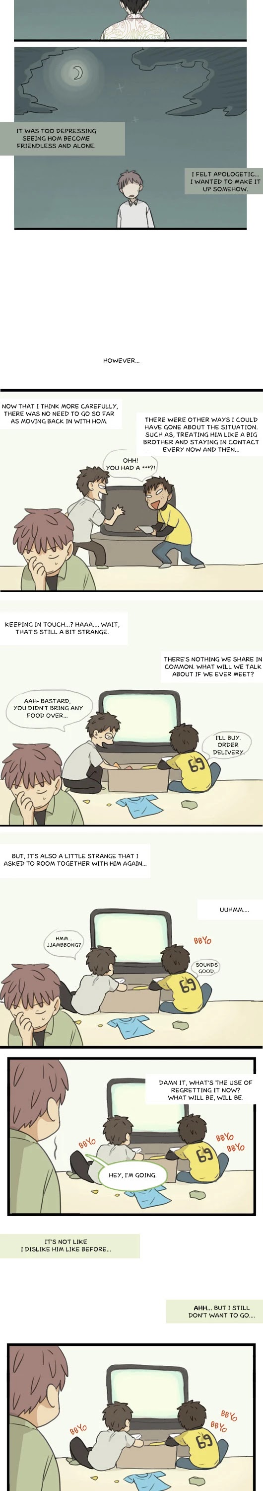 Welcome to Room #305! Chapter 40 page 2 - Chapter 40: New Beginning. New Person.