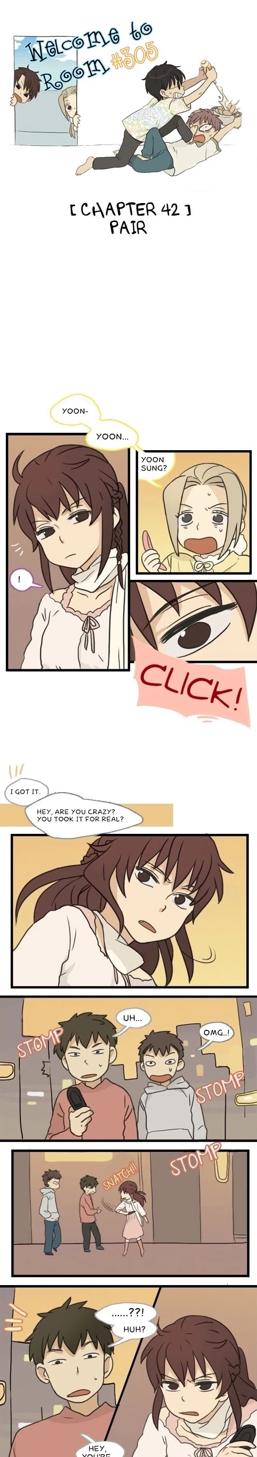 Welcome to Room #305! Chapter 42 page 1 - Chapter 42: Pair
