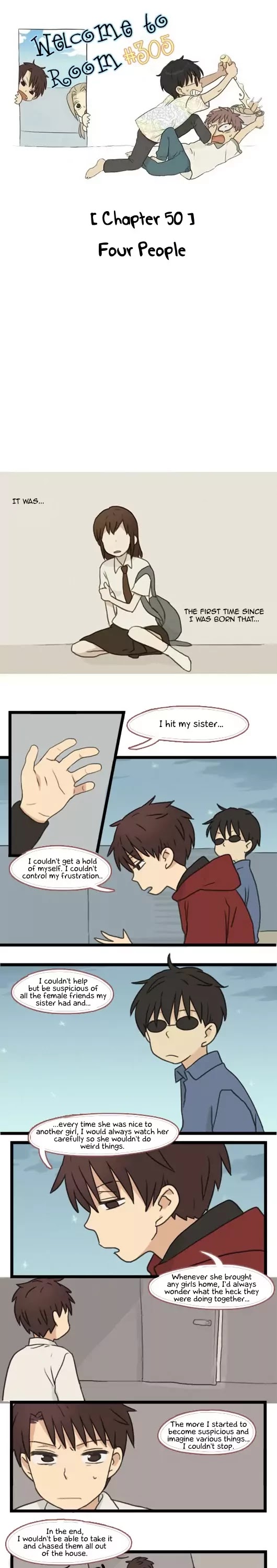 Welcome to Room #305! Chapter 50 page 1 - Chapter 50: Four People