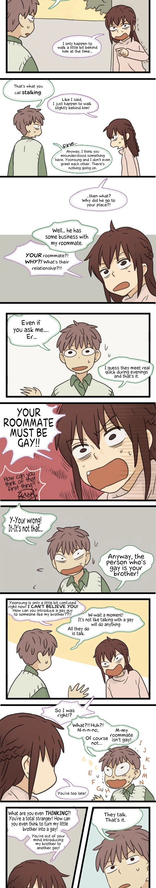 Welcome to Room #305! Chapter 50 page 8 - Chapter 50: Four People
