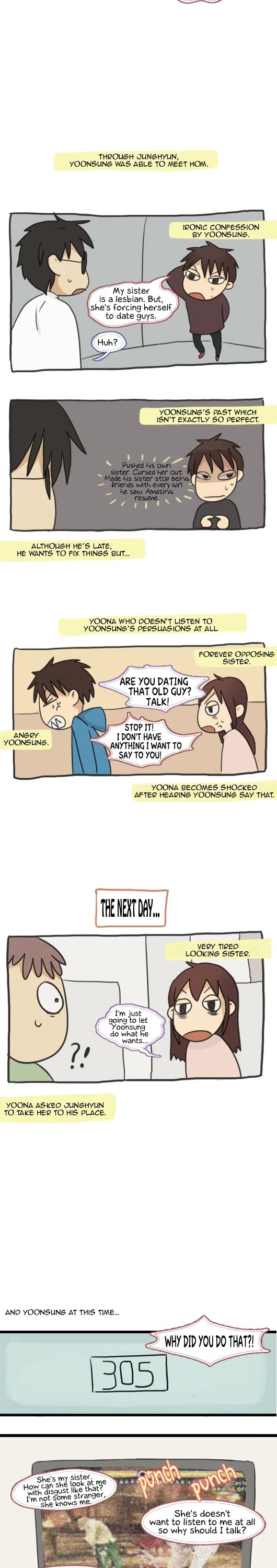 Welcome to Room #305! Chapter 53 page 2 - Chapter 53: Resolute Confession of the Siblings