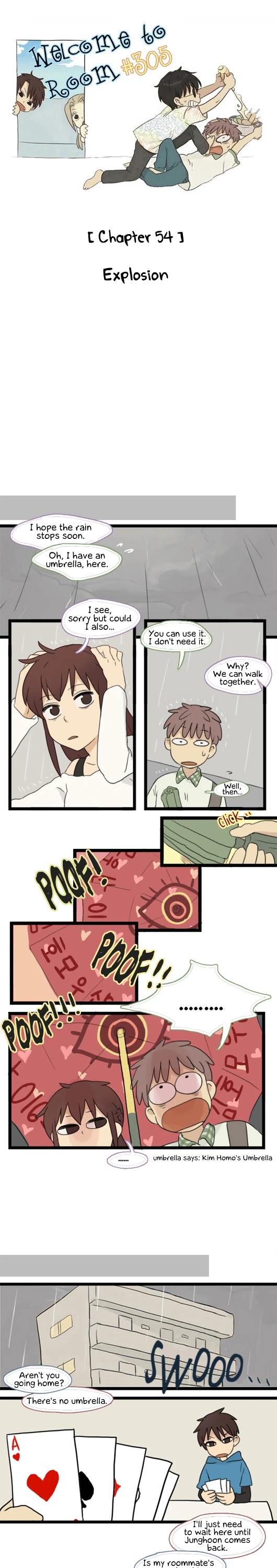 Welcome to Room #305! Chapter 54 page 1 - Chapter 54: Explosion