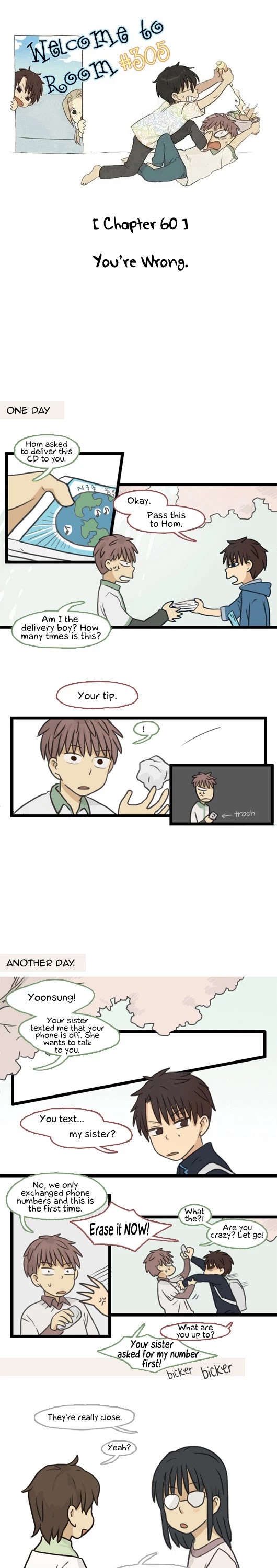 Welcome to Room #305! Chapter 60 page 1 - Chapter 60: You're Wrong