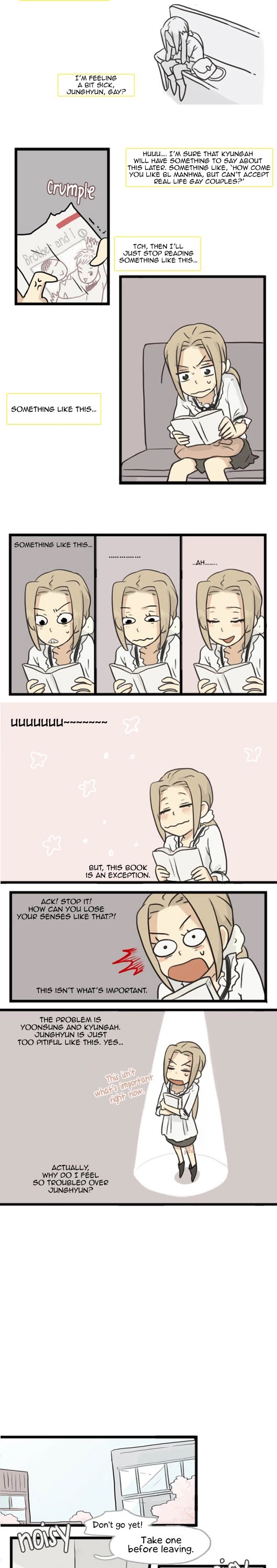 Welcome to Room #305! Chapter 62 page 2 - Chapter 62: Rose Out. Here Comes KyungAh