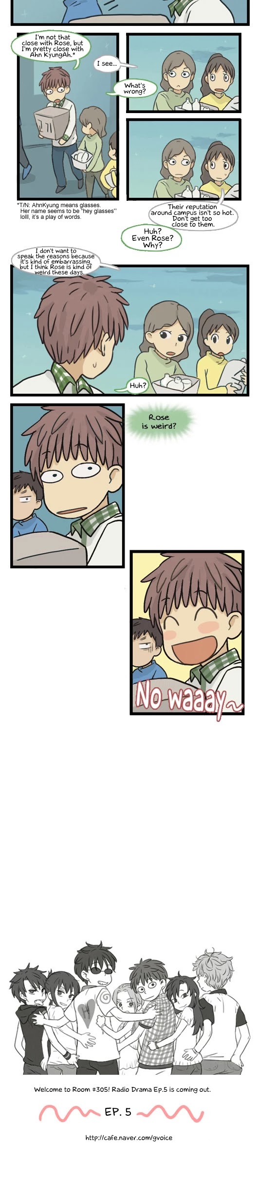 Welcome to Room #305! Chapter 63 page 9 - Chapter 63: Rose vs KyungAh