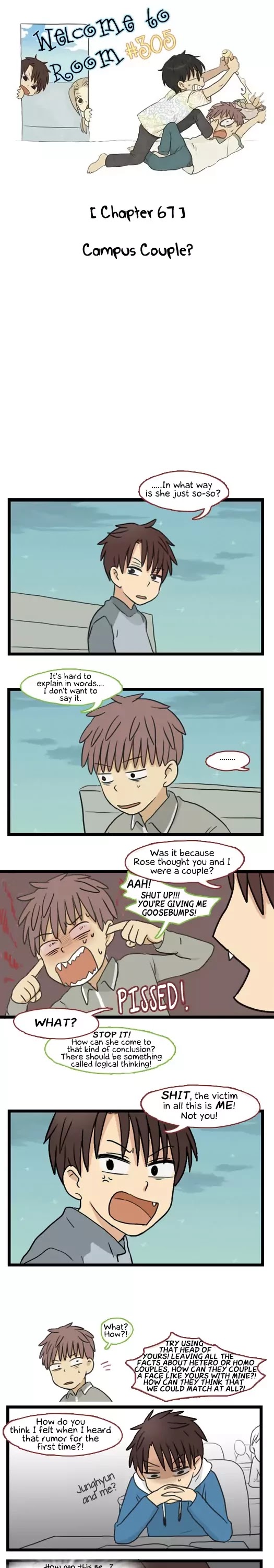 Welcome to Room #305! Chapter 67 page 1 - Chapter 67: Campus Couple?