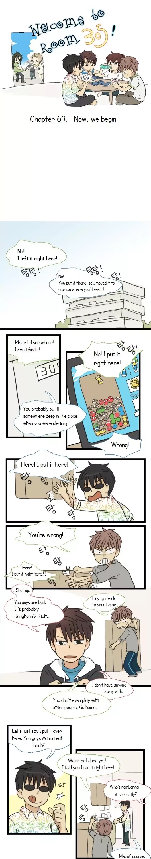 Welcome to Room #305! Chapter 69 page 1 - Chapter 69: Now, We Begin