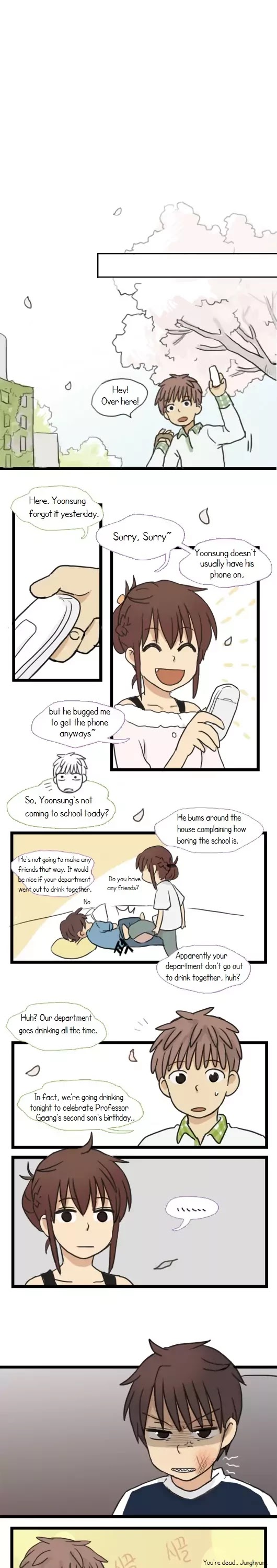 Welcome to Room #305! Chapter 69 page 8 - Chapter 69: Now, We Begin