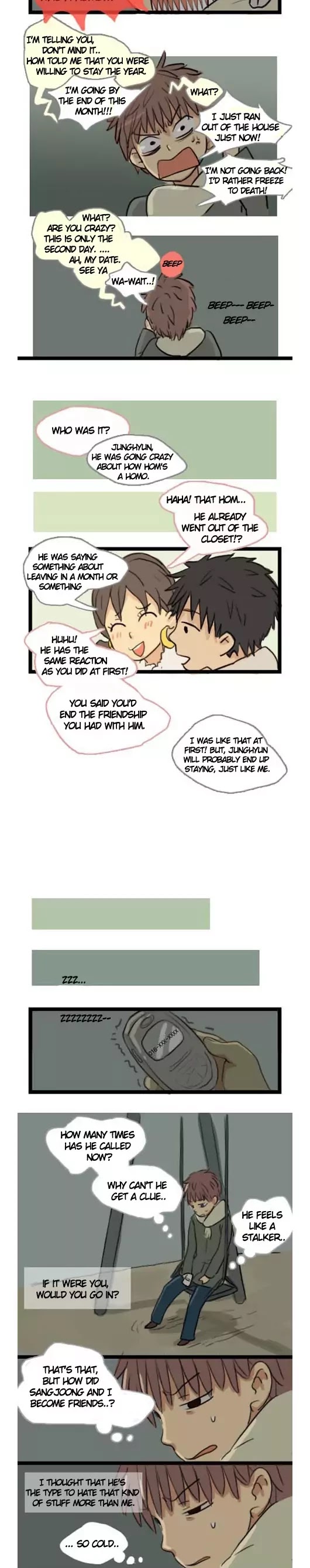 Welcome to Room #305! Chapter 7 page 4 - Chapter 7: Even Hom Can Get Angry