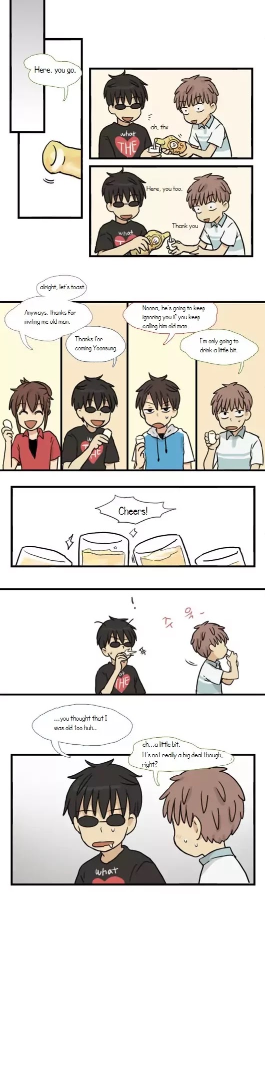 Welcome to Room #305! Chapter 73 page 4 - Chapter 73: Us Four Together