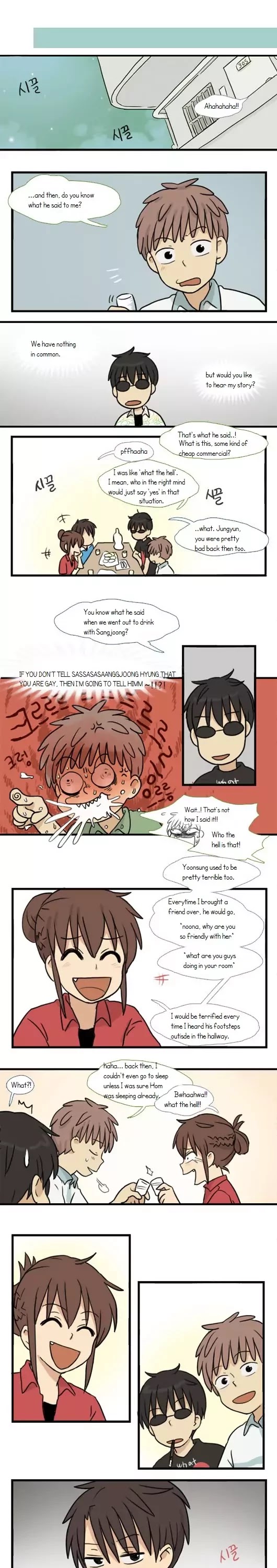 Welcome to Room #305! Chapter 73 page 5 - Chapter 73: Us Four Together