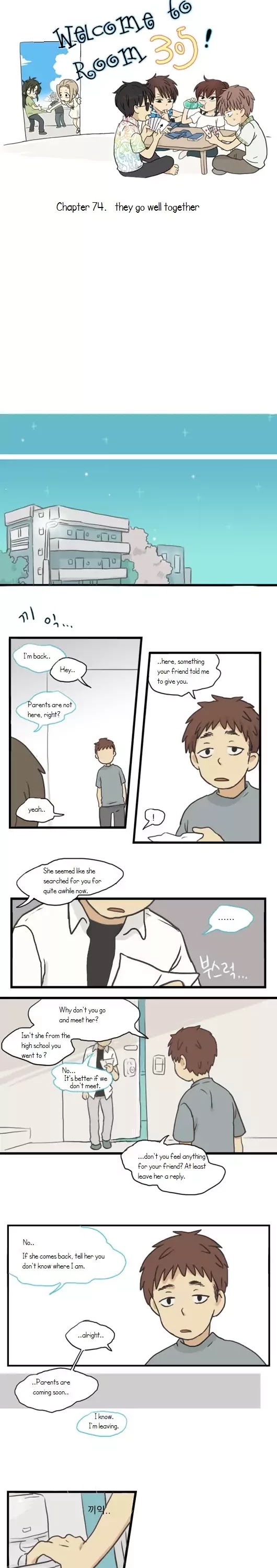 Welcome to Room #305! Chapter 74 page 2 - Chapter 74: They Go Well Together