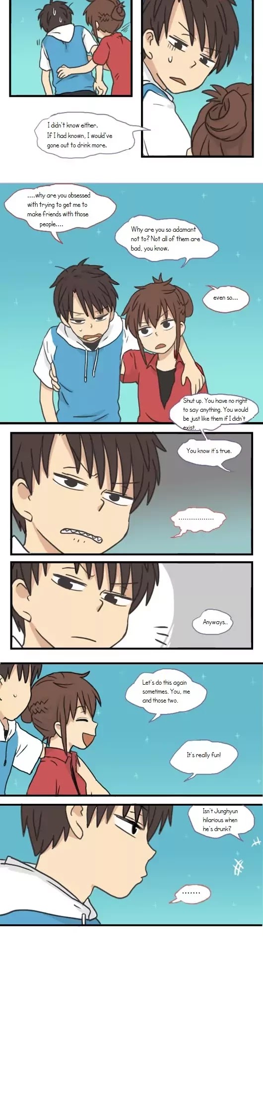 Welcome to Room #305! Chapter 74 page 4 - Chapter 74: They Go Well Together