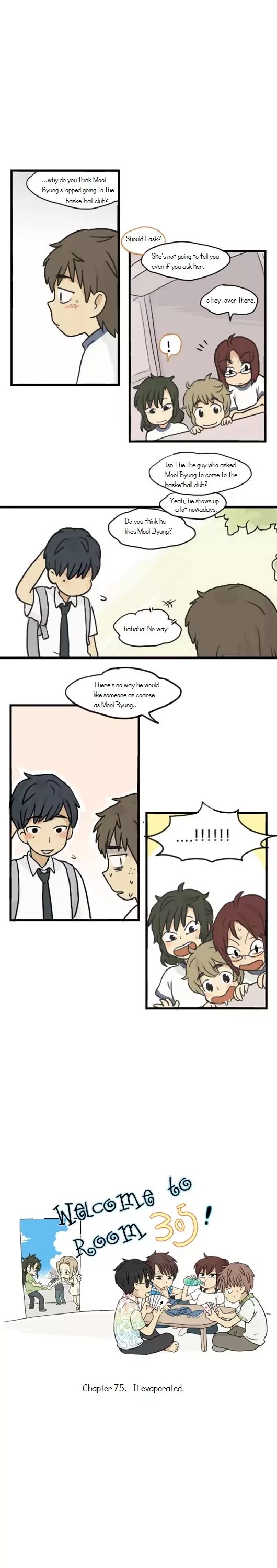 Welcome to Room #305! Chapter 75 page 1 - Chapter 75: It Evaporated.
