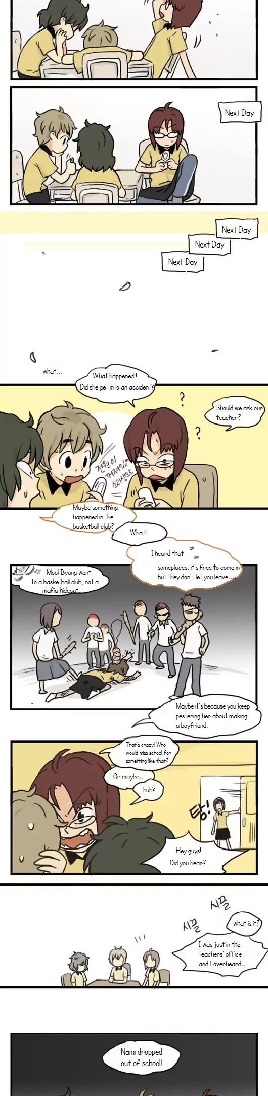 Welcome to Room #305! Chapter 75 page 7 - Chapter 75: It Evaporated.