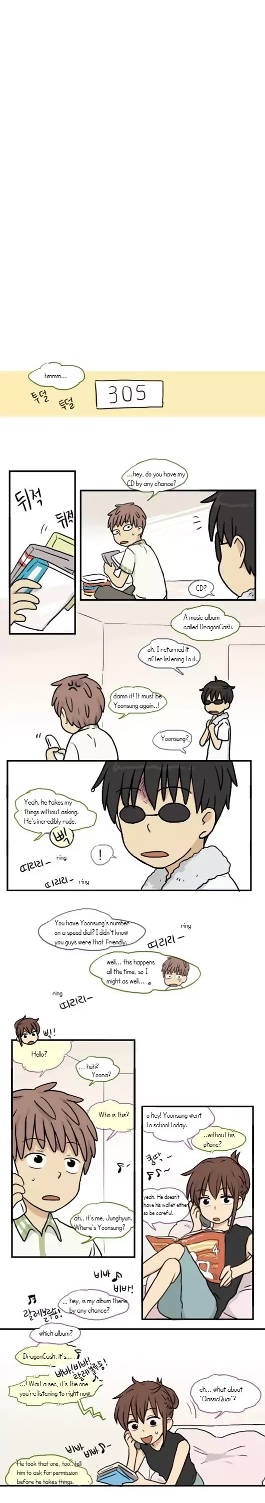 Welcome to Room #305! Chapter 76 page 5 - Chapter 76: I'm Here Looking For You.