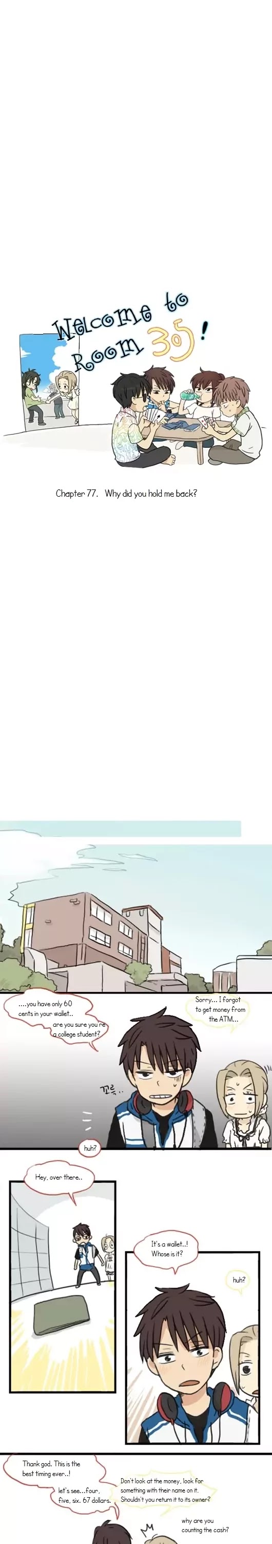Welcome to Room #305! Chapter 77 page 2 - Chapter 77: Why Did You Hold Me Back?