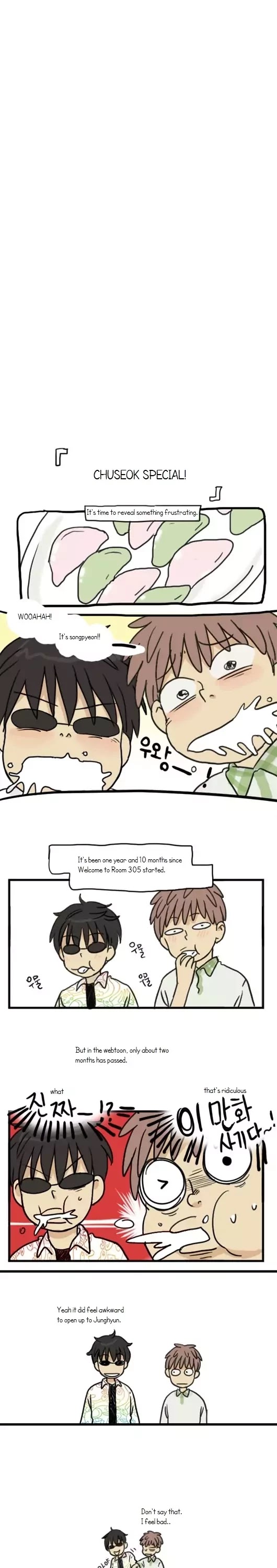Welcome to Room #305! Chapter 78 page 10 - Chapter 78: Jung Jihoon & Chuseok Special?