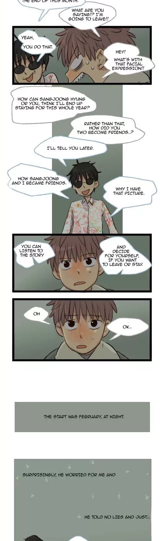 Welcome to Room #305! Chapter 8 page 5 - Chapter 8: One Month Promise