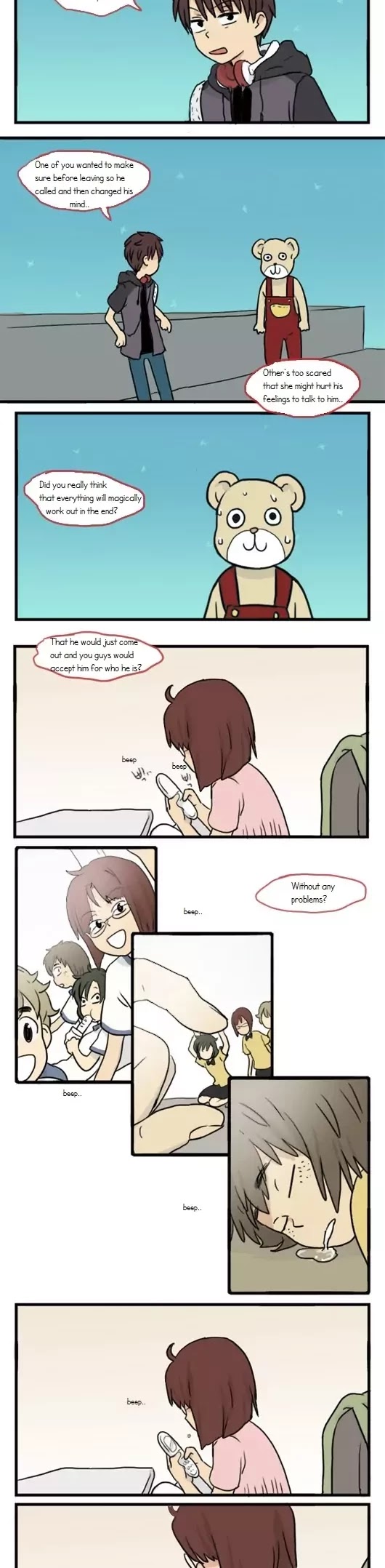 Welcome to Room #305! Chapter 86 page 2 - Chapter 86: With No Words