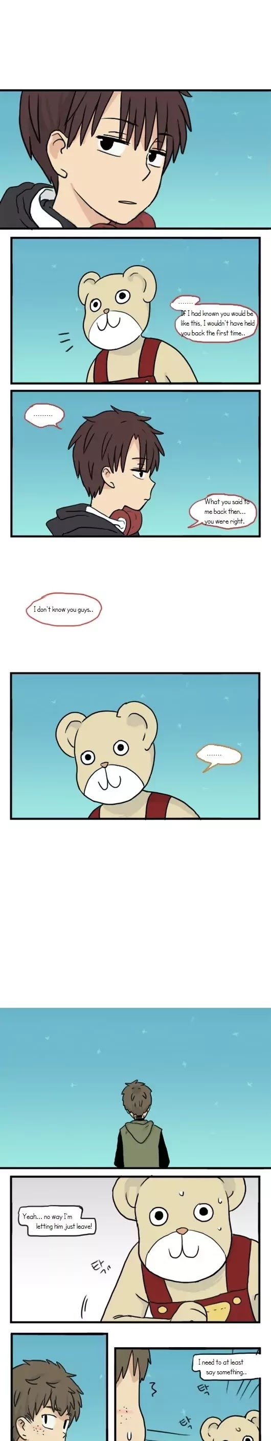 Welcome to Room #305! Chapter 86 page 4 - Chapter 86: With No Words