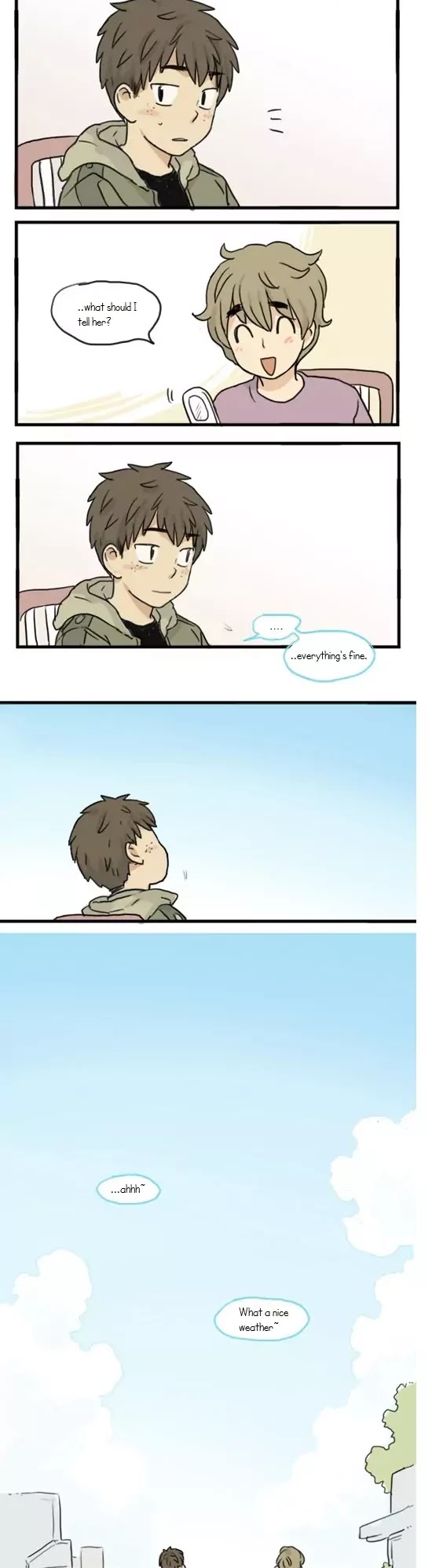 Welcome to Room #305! Chapter 87 page 14 - Chapter 87: Clear Weather