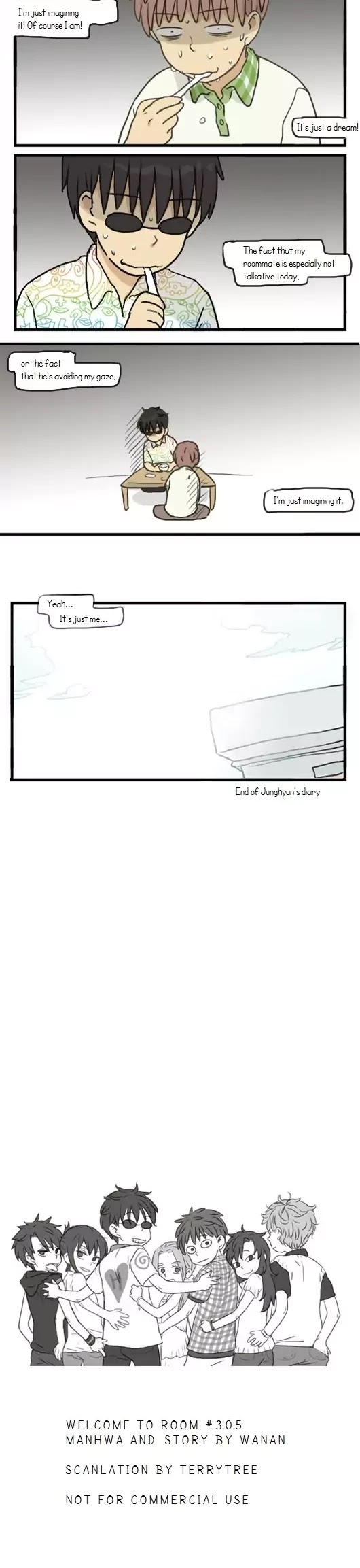 Welcome to Room #305! Chapter 89 page 11 - Chapter 89: Junghyun's Secret Diary