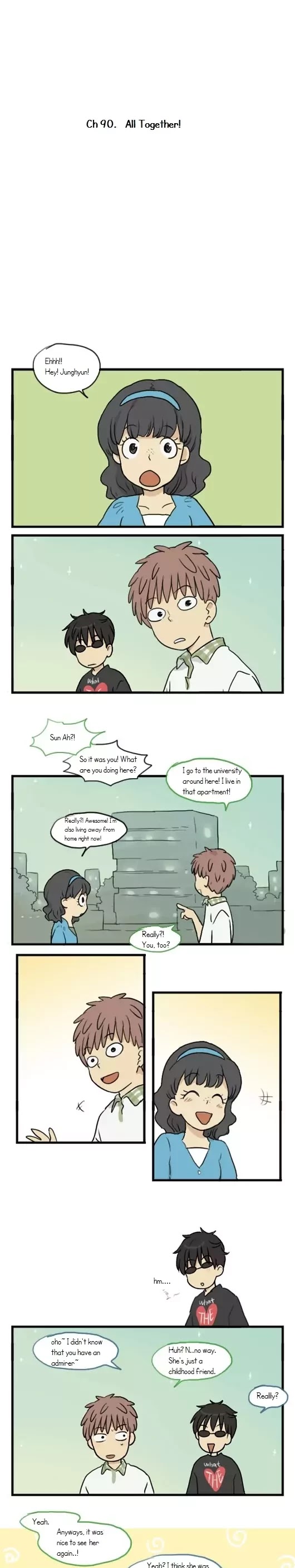 Welcome to Room #305! Chapter 90 page 1 - Chapter 90: All Together!