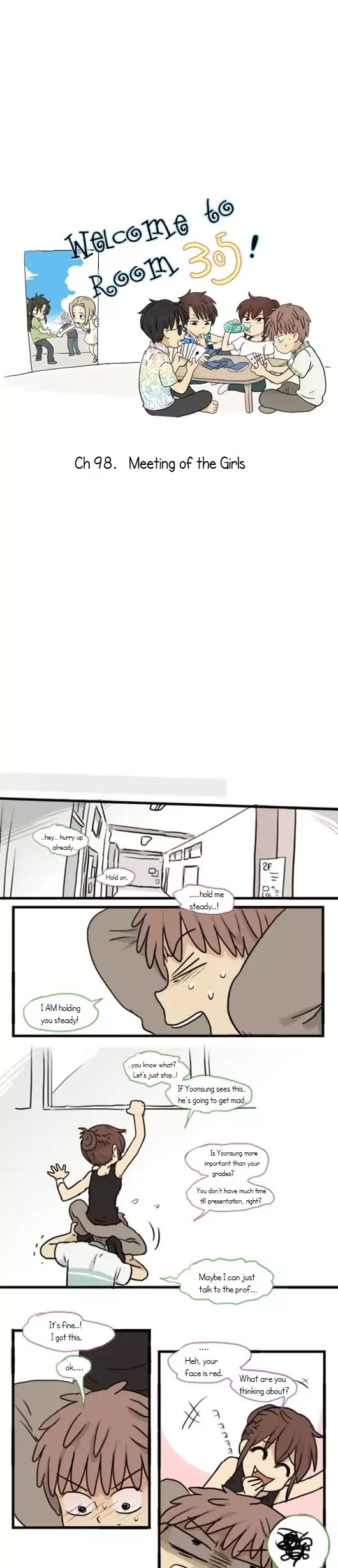 Welcome to Room #305! Chapter 98 page 2 - Chapter 98: Meeting of the Girls