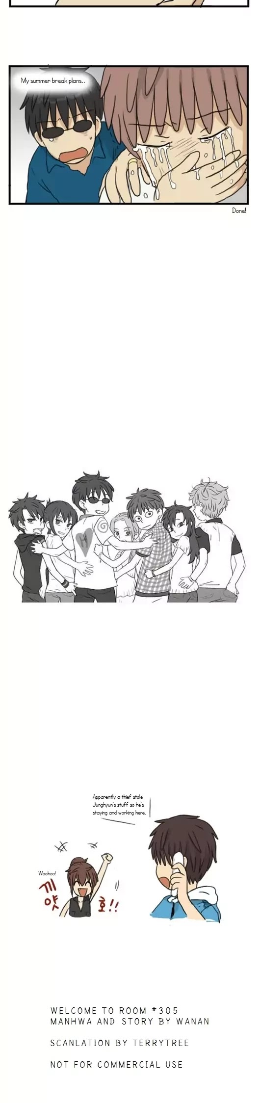 Welcome to Room #305! Chapter 99 page 10 - Chapter 99: Junghyun's Summer Vacation Plan!