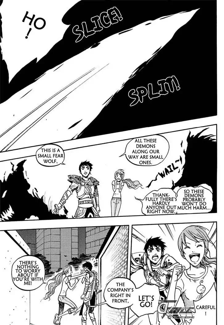 Welcome to the 3rd Dimension! Chapter 7.1 page 8 - Chapter 7.1: Typhoon Season's Night of One Hundred Demons (Part 1)